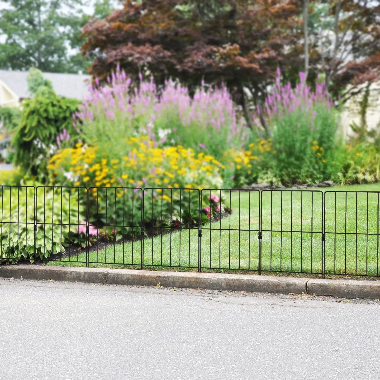 25 Pack Rustproof Decorative Garden Fence Set for Dog Flower bed by DirectDeals