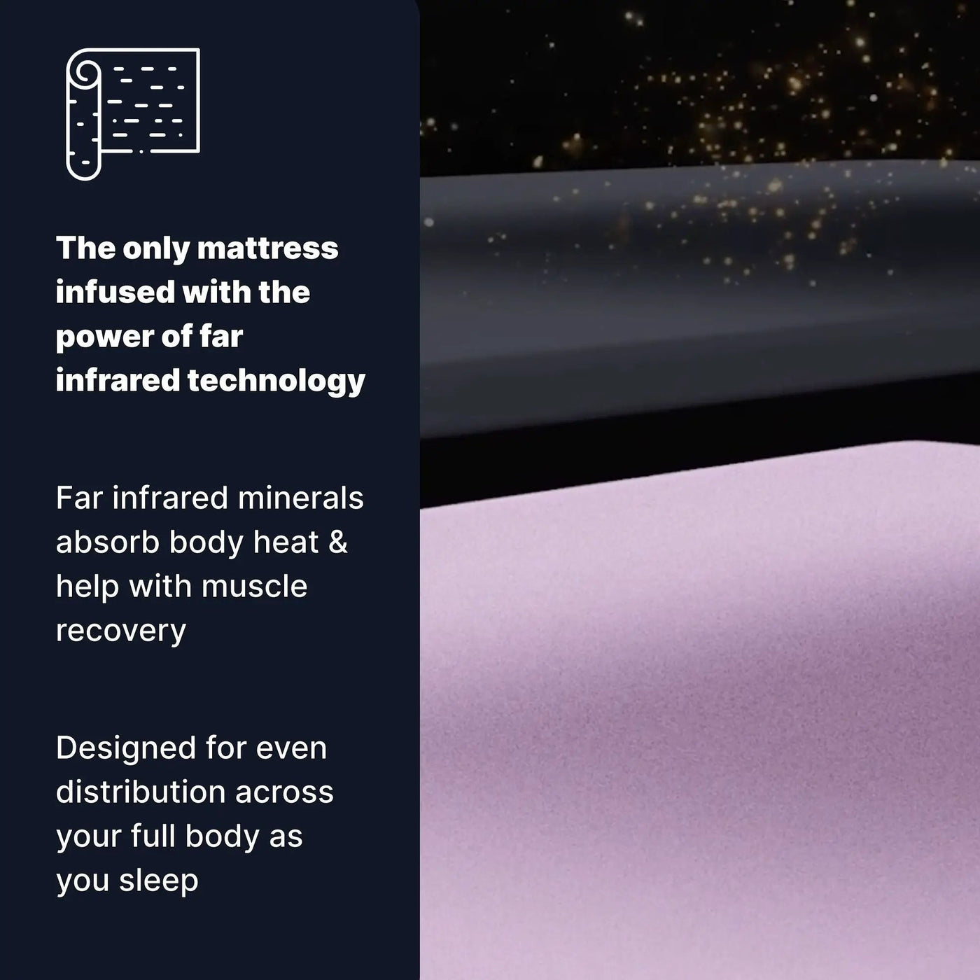 Venus Williams Legend - 12" Foam Mattress Foam With Far Infrared Technology by HouseOfZazla