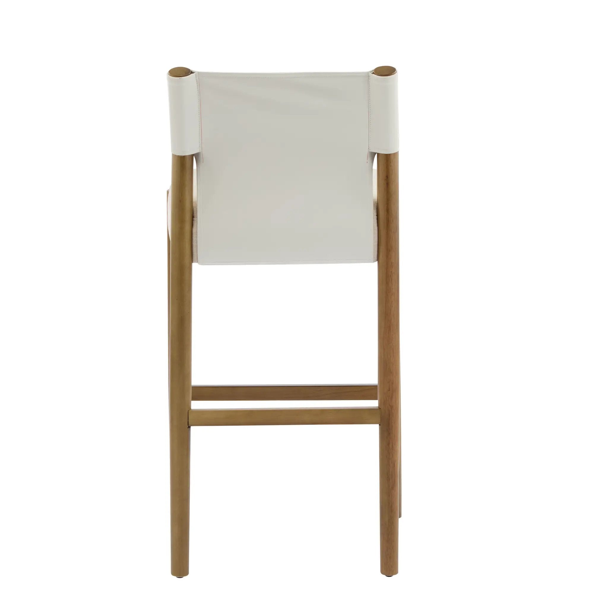 28.5'' Modern Solid Wood Bar Stool with Polyester Cushion - Set of 2 by HouseOfZazla