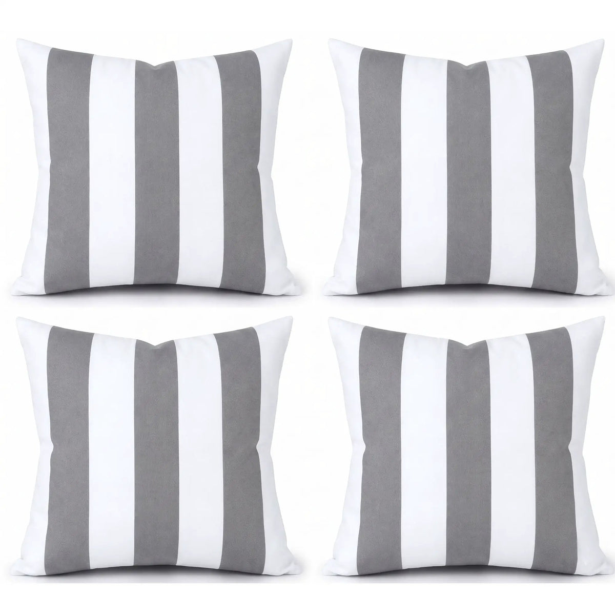 4 Pack Outdoor Pillow Covers - 18x18 Inch by HouseOfZazla