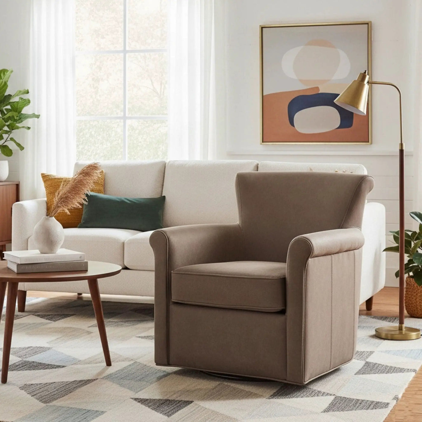 Westly - Swivel Accent Chair by HouseOfZazla