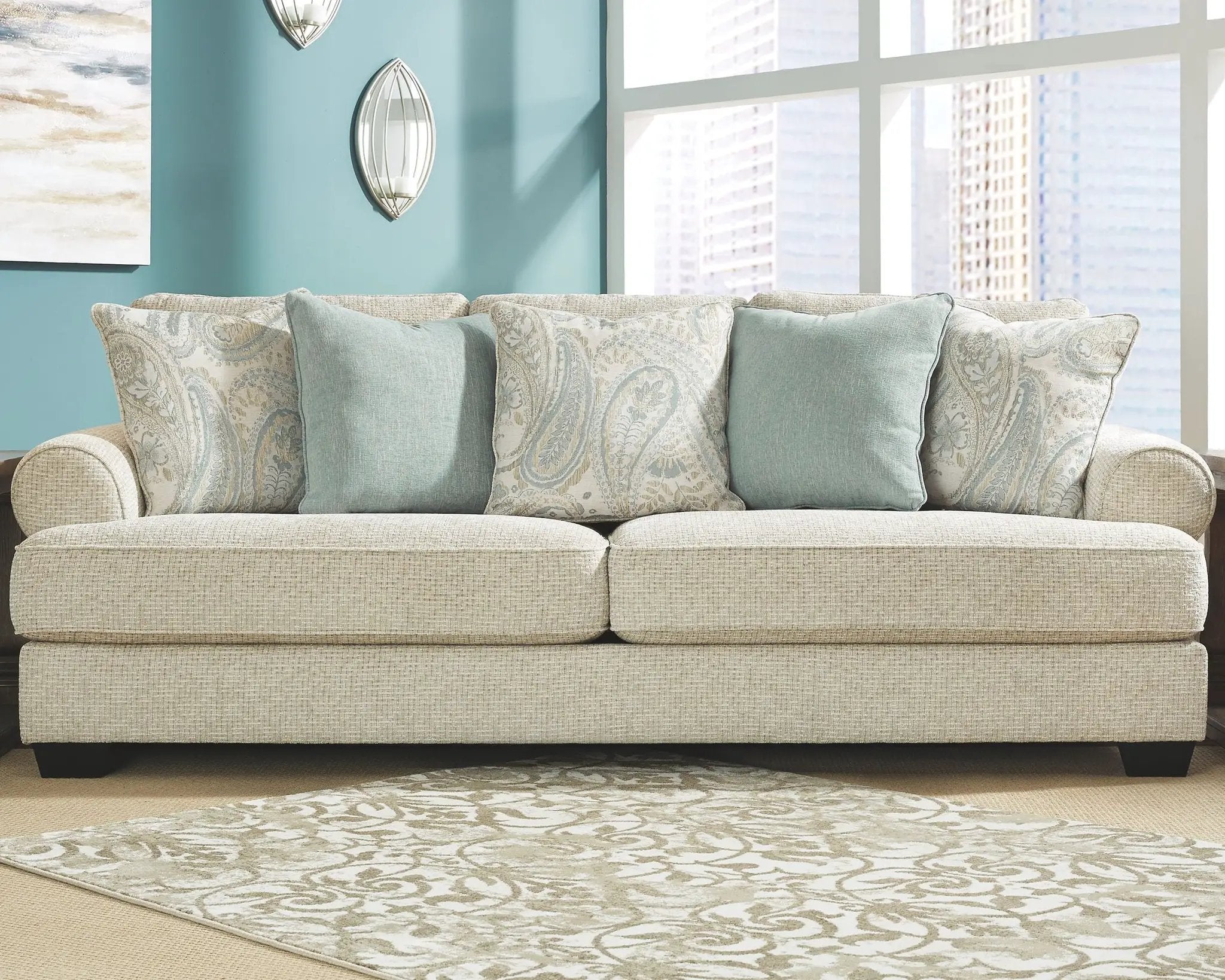 Monaghan - Sofa - Sandstone by Unique Piece Furniture
