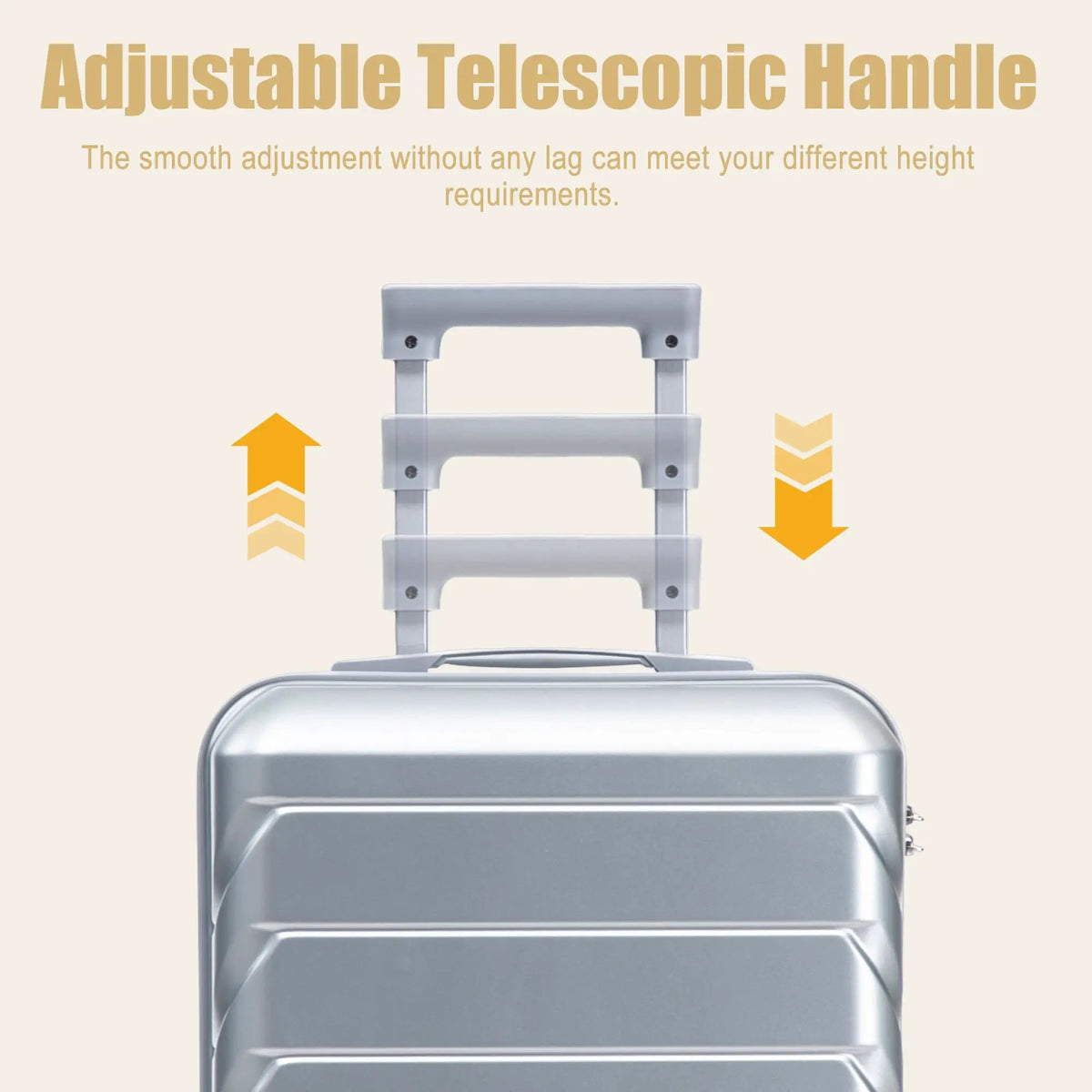 20 Inch ABS Hard Shell Travel Checked Luggage, photo 9 of 10