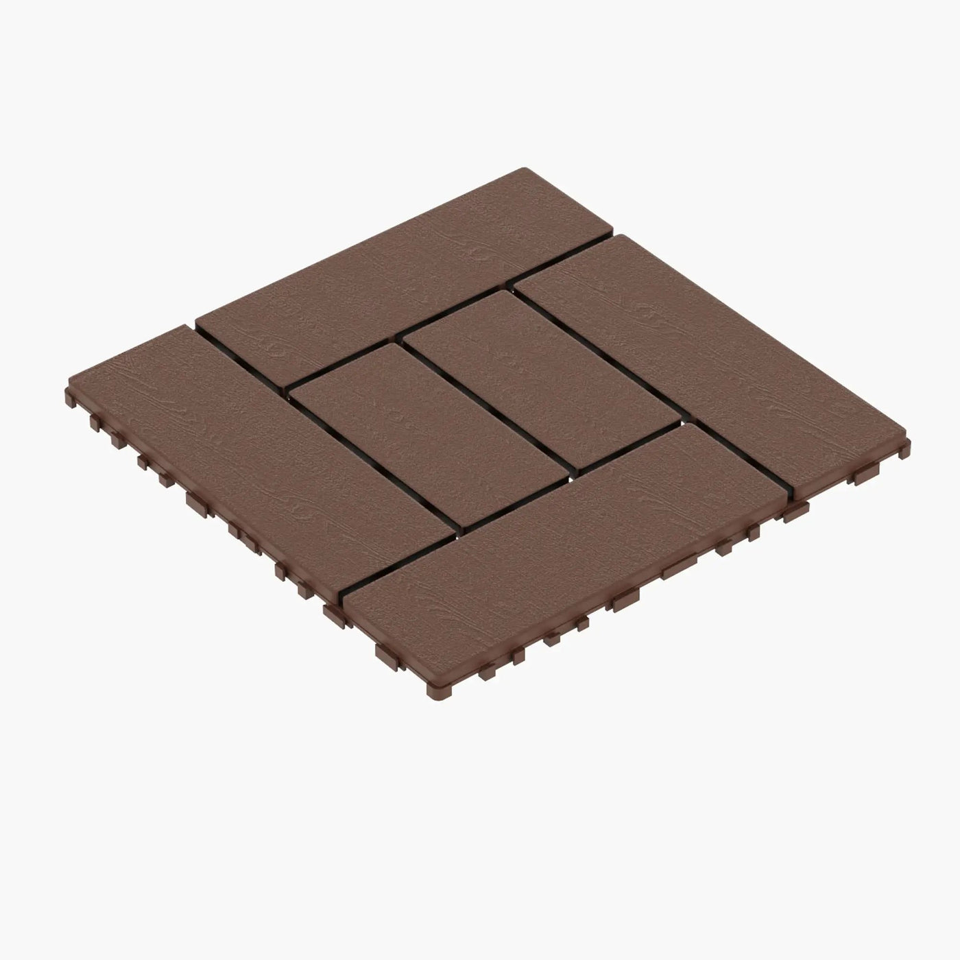 Patio Diy Module Interlocking Decking Tiles Floor, Outdoor And Indoor, Easy And Quick Installation by HouseOfZazla
