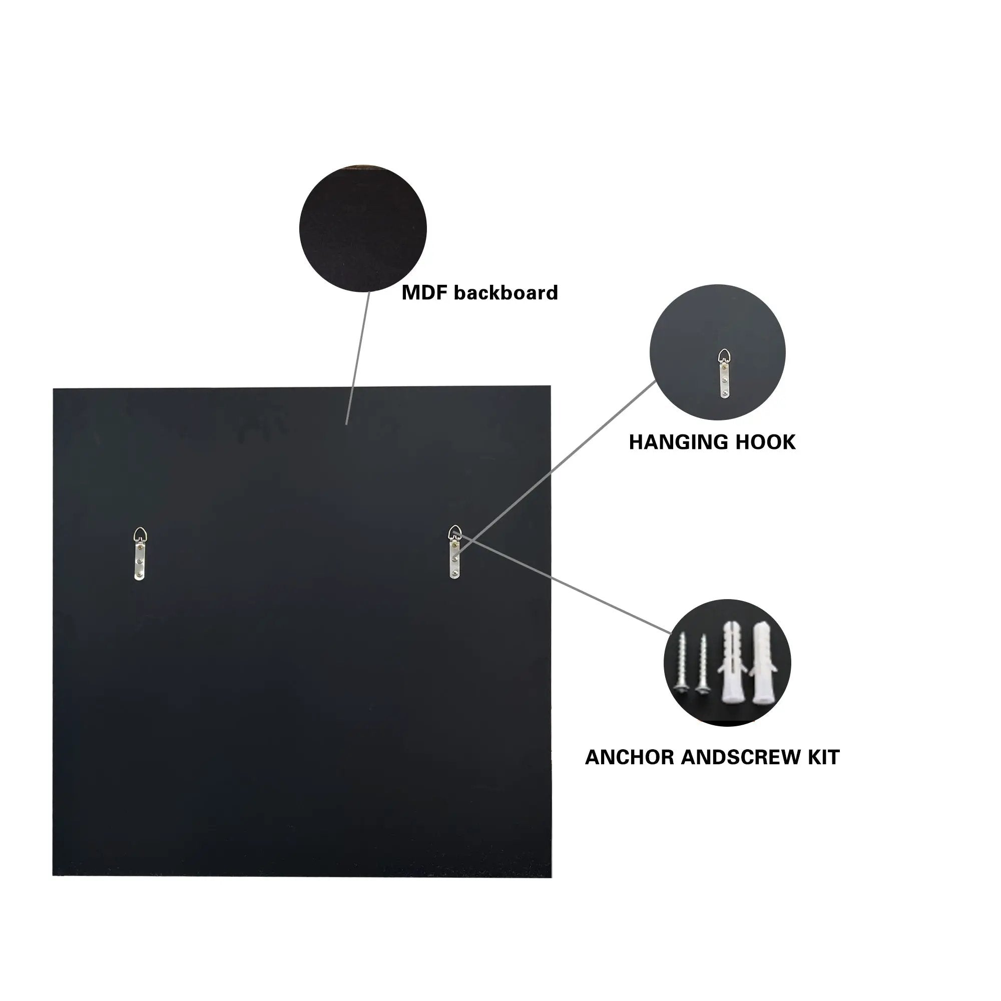 3D Mirror Wall Decor Beveled Glass Wall Mirror by HouseOfZazla