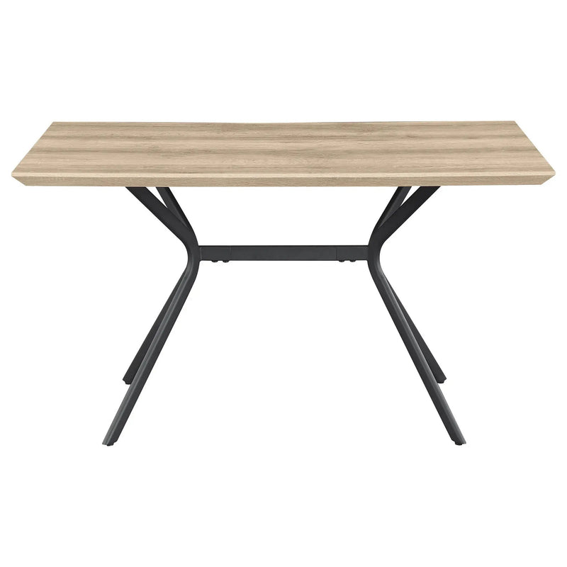 Edgecreek 53-inch Composite Wood Dining Table Light Brown by Unique Piece Furniture