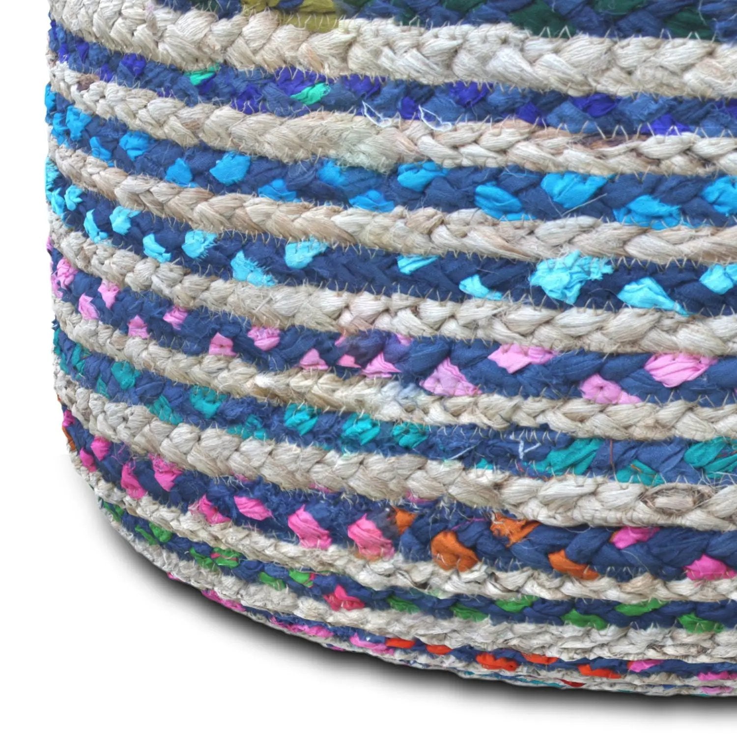 Margo - Handcrafted Round Pouf by Unique Piece Furniture