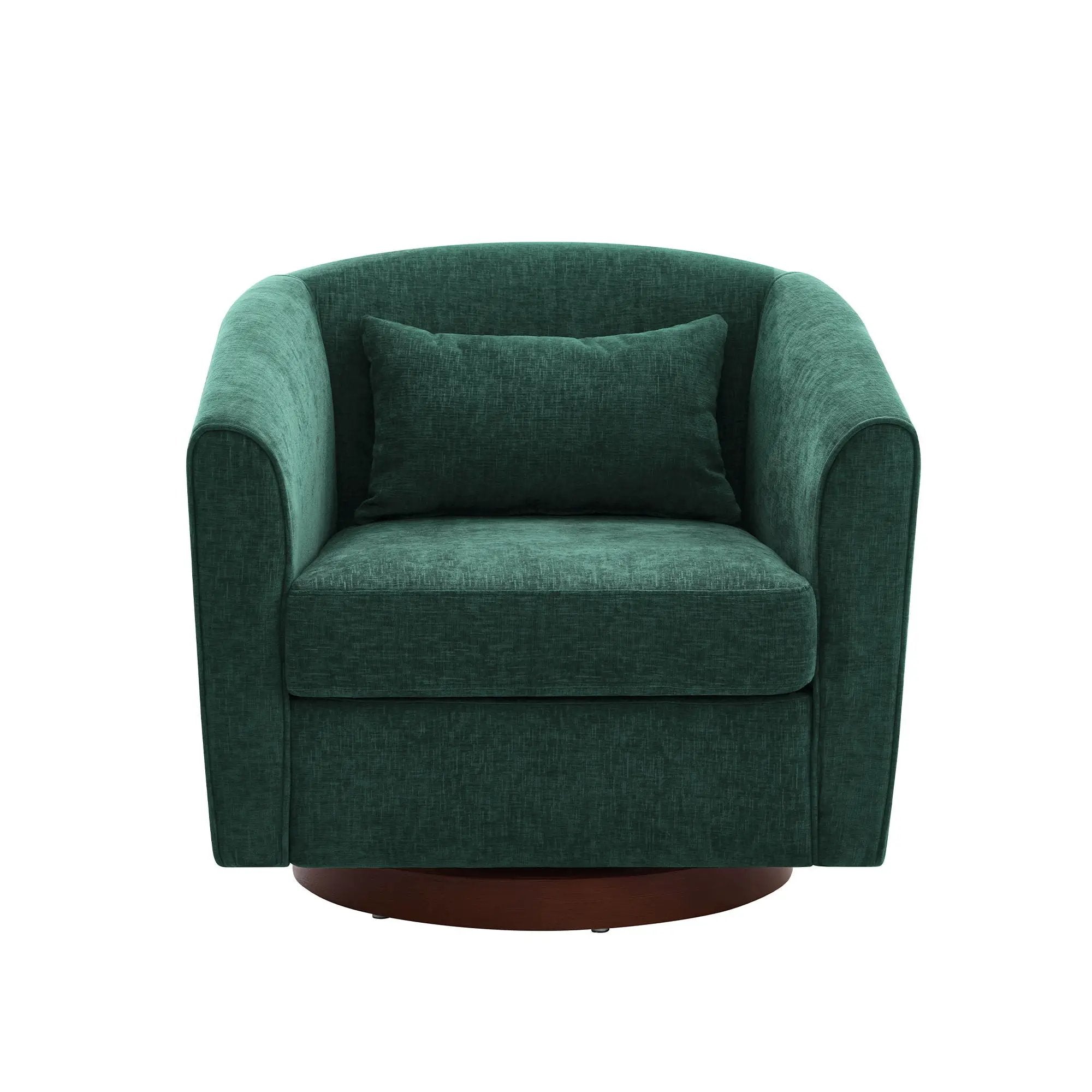 Swivel Accent Chair For Living Room, Sofa Chairs With Base Side For Living Room by Unique Piece Furniture