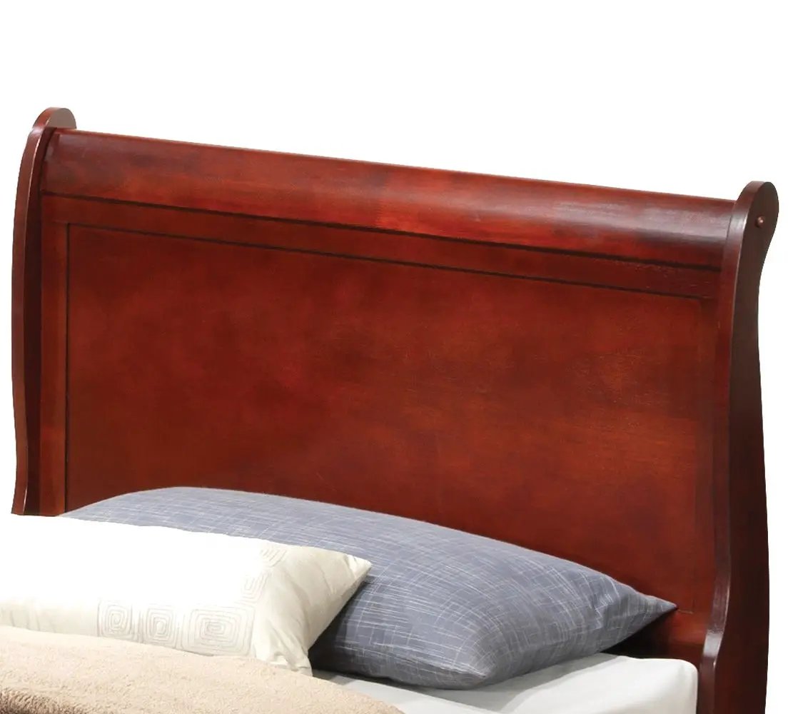 Panel Sleigh Bed by HouseOfZazla