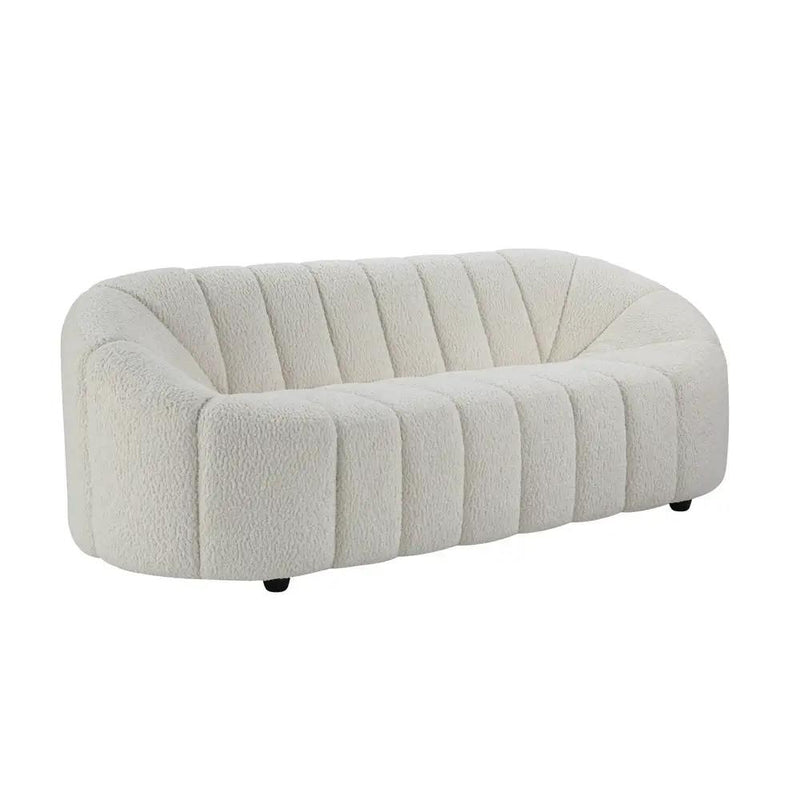 Osmash - Sofa - White Teddy Sherpa by Unique Piece Furniture