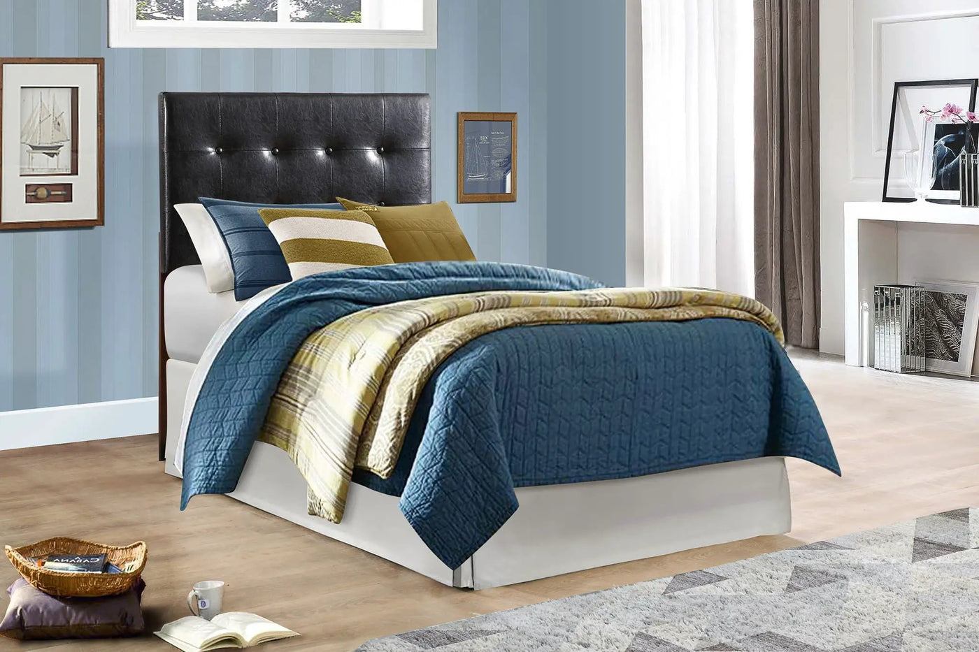 Super Nova - Upholstered Headboard by HouseOfZazla
