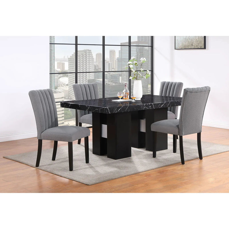 Jhoanna - Dining Table - Black by Unique Piece Furniture