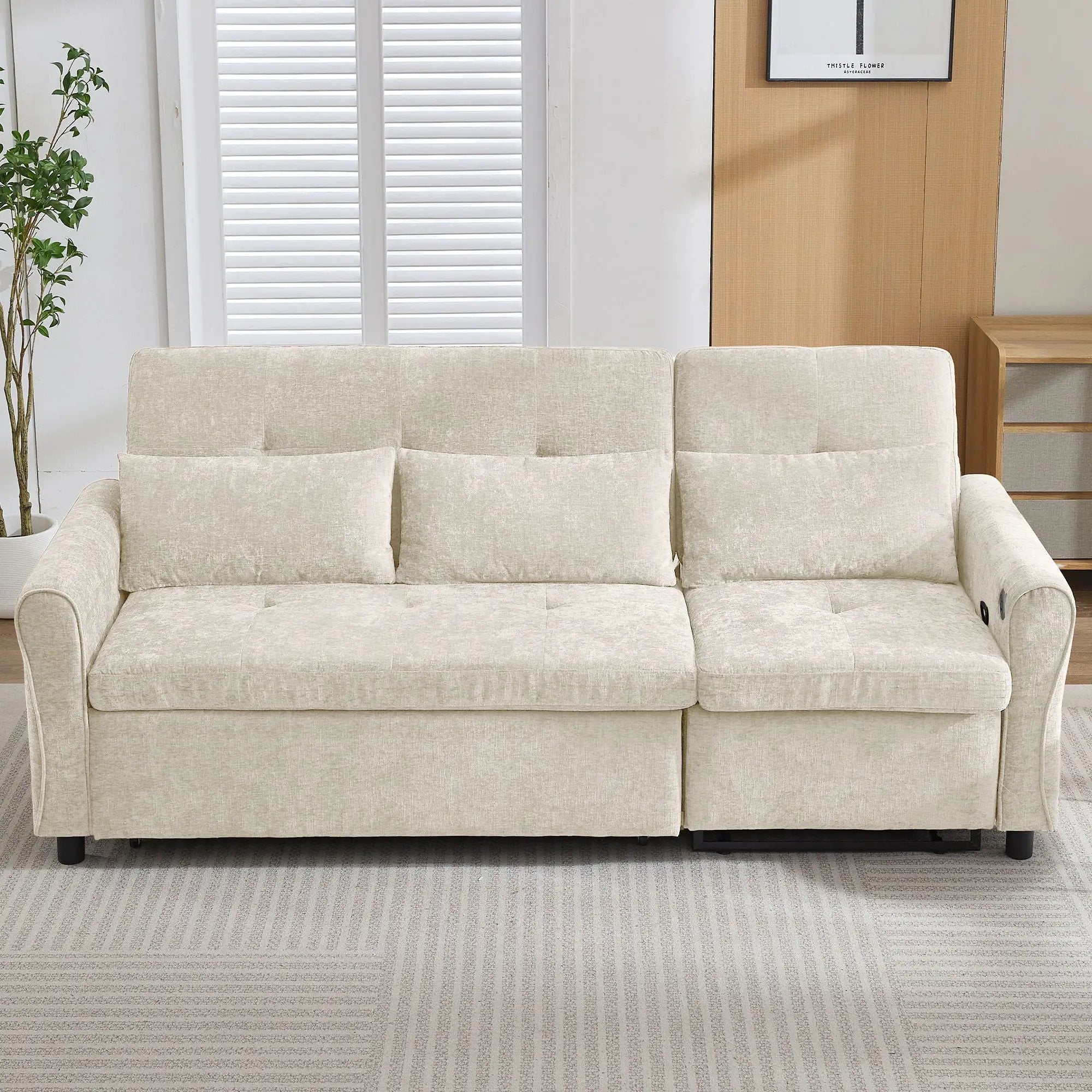 3 Seater Sofa Bed And Reversible Recliner by HouseOfZazla