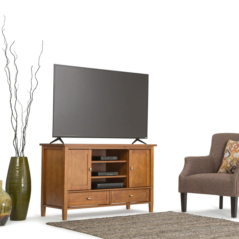 Warm Shaker - Transitional Style TV Media Stand by Unique Piece Furniture