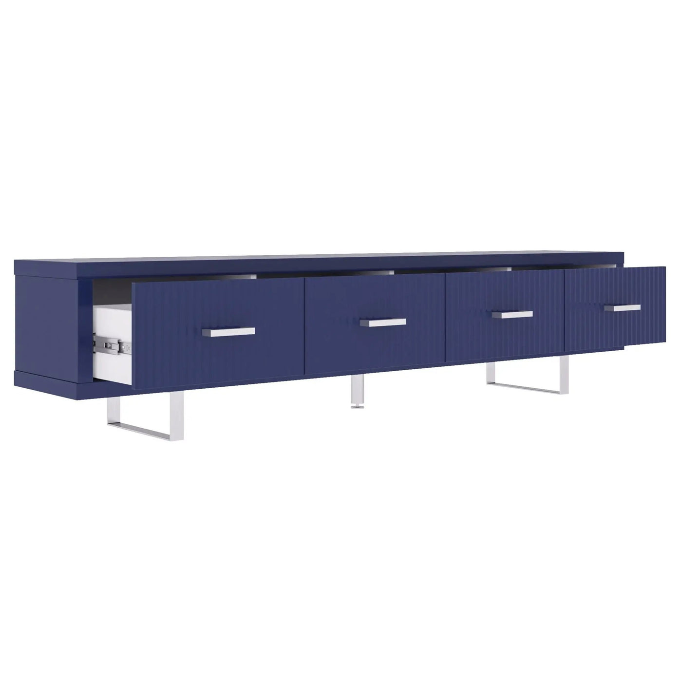 TV Stand With Slatted Drawers by HouseOfZazla