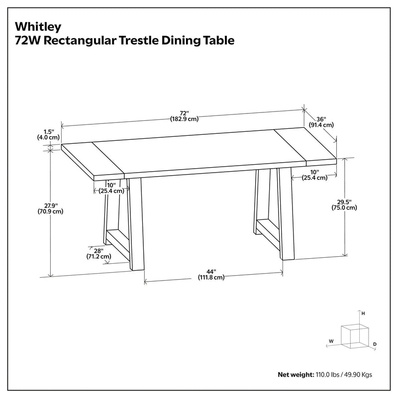 Whitley - Dining Table by HouseOfZazla