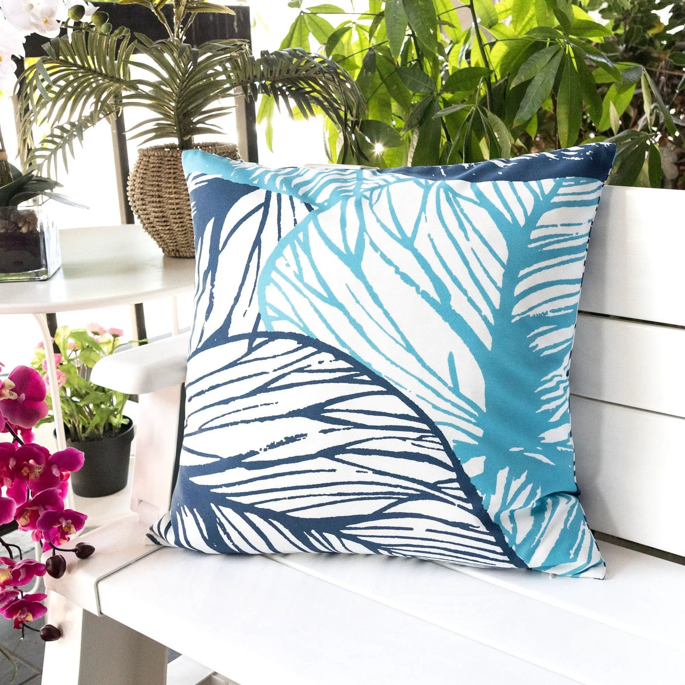 Leaf Vein - Outdoor & Indoor Set of 2 by HouseOfZazla