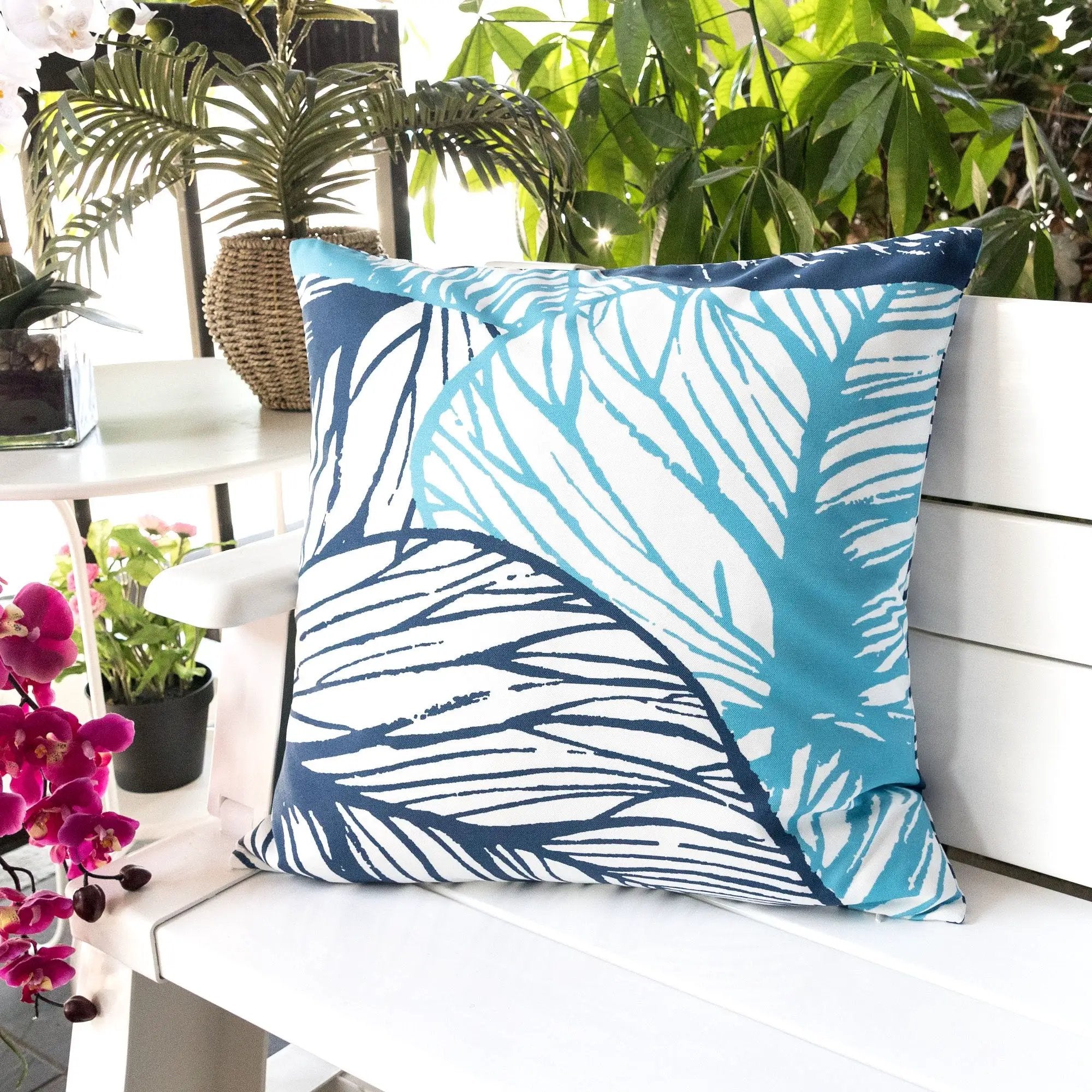 Leaf Vein - Outdoor & Indoor Set of 2 by HouseOfZazla
