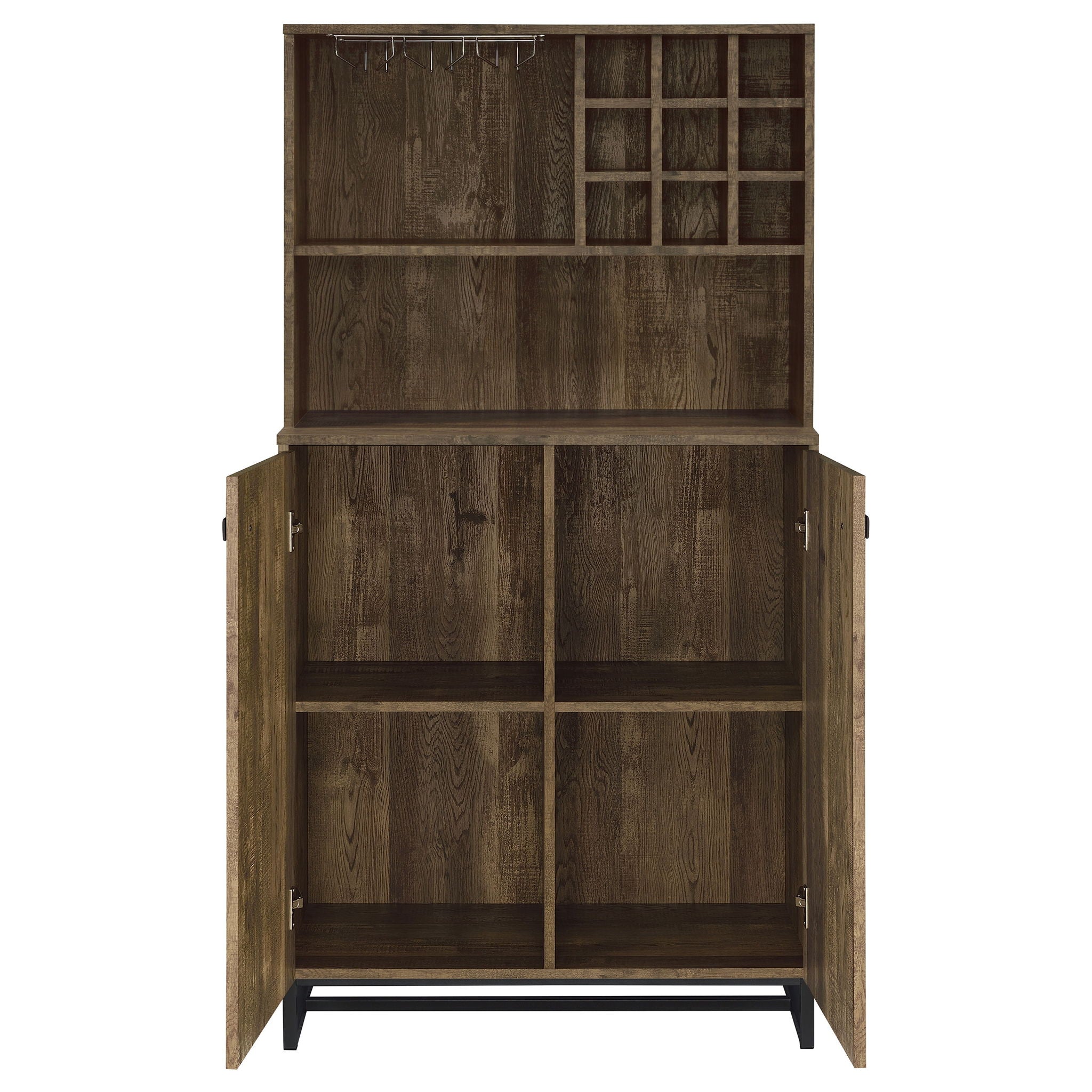 Harlie - 2 Door Wine Cabinet - Oak by HouseOfZazla