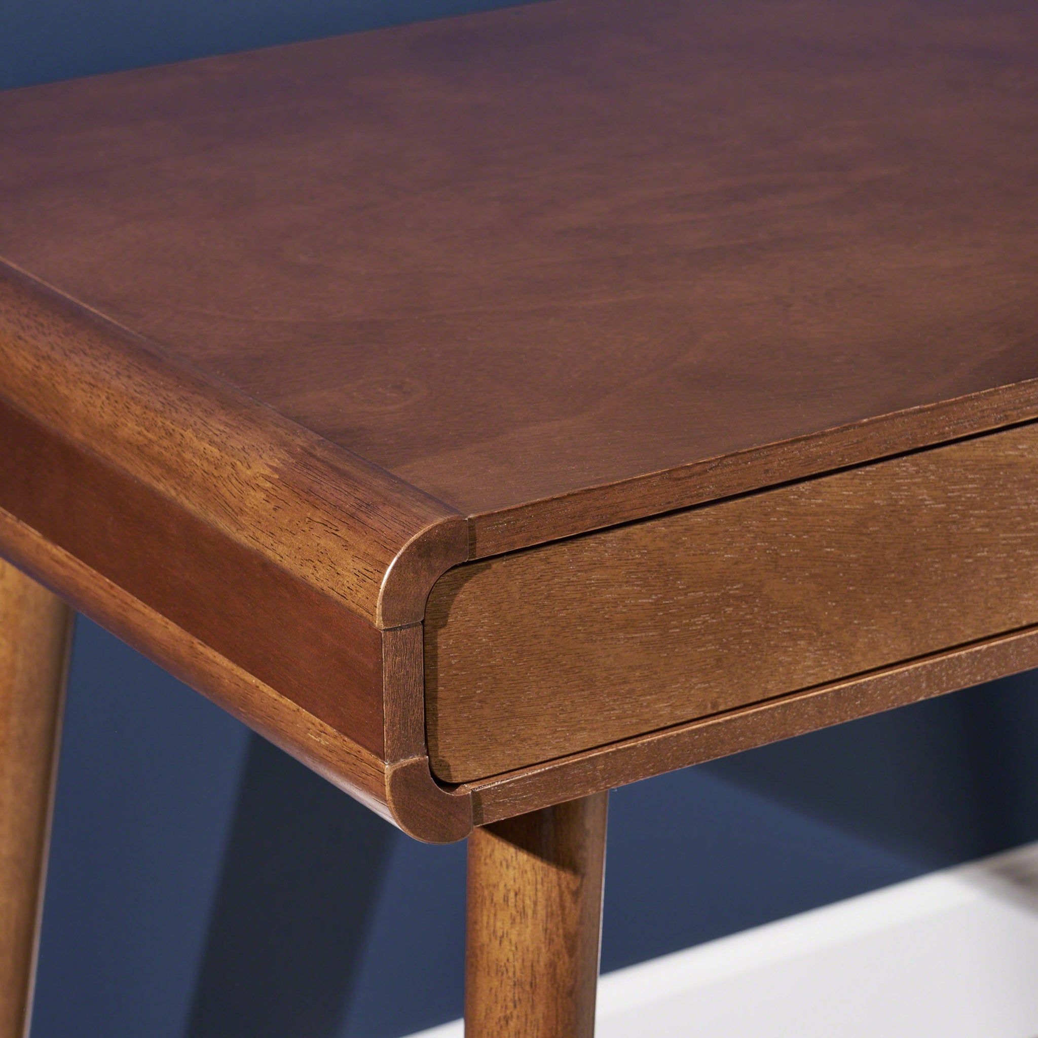 Writing Desk with Large Drawers, Computer Table for Home Office Workspace or Entryway by HouseOfZazla