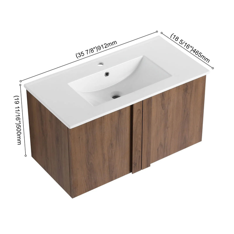 Floating Bathroom Vanity With Sink Combo by Unique Piece Furniture