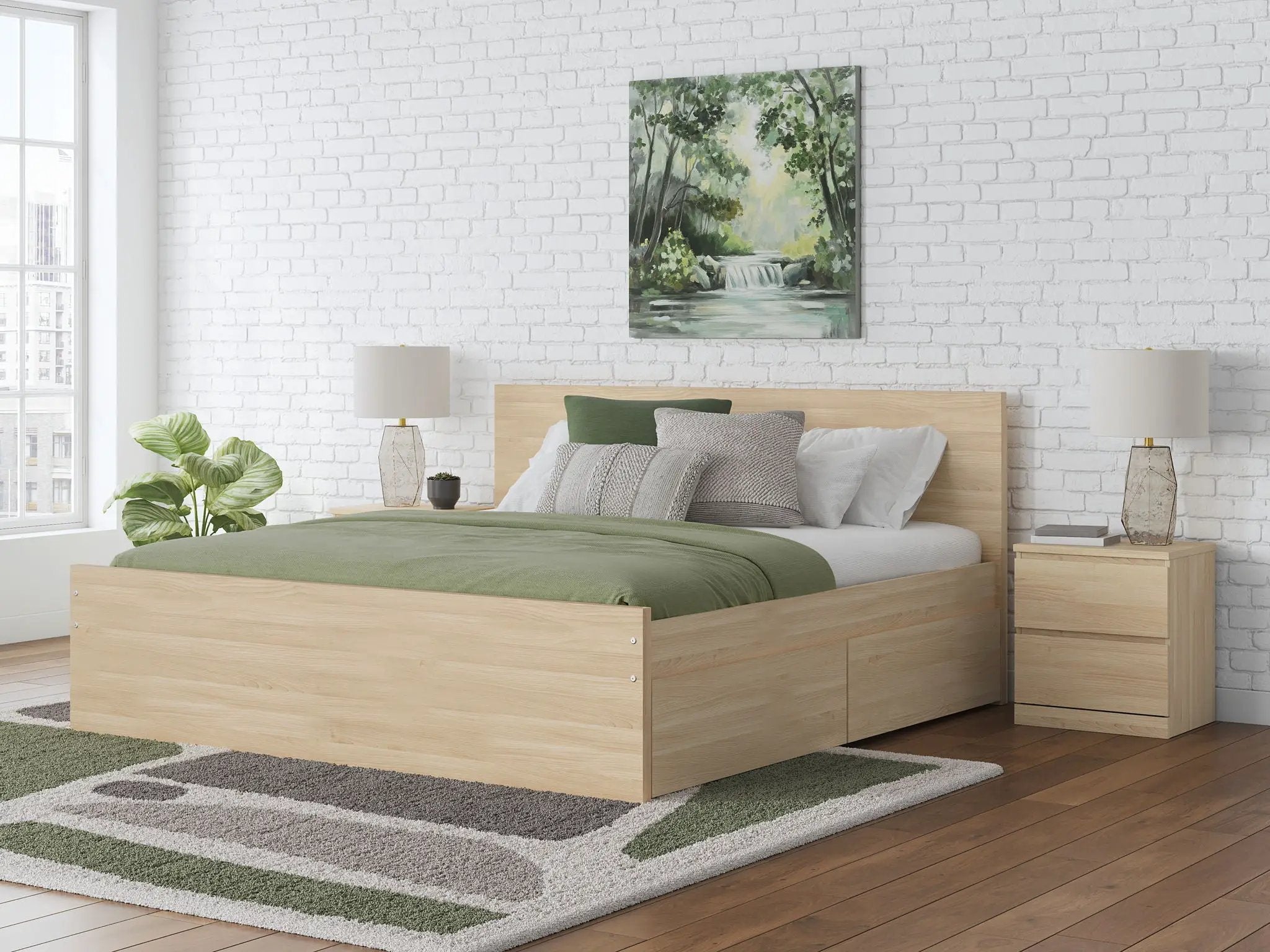 Onita - Panel Platform Bed by Unique Piece Furniture