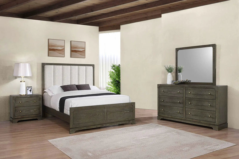 Gran Park 4-piece California King Bedroom Set Dark Cocoa by Unique Piece Furniture