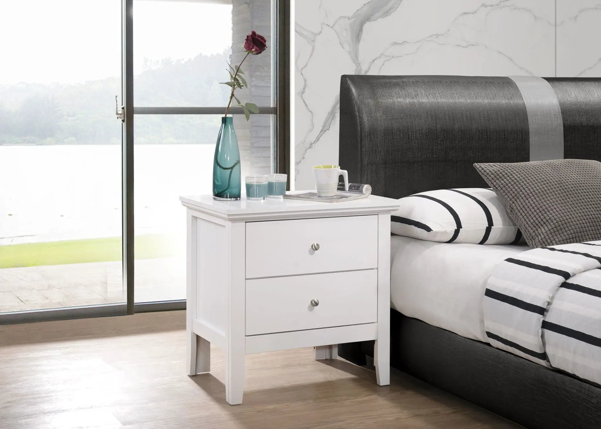 English Dovetailed Drawers Nightstand by HouseOfZazla