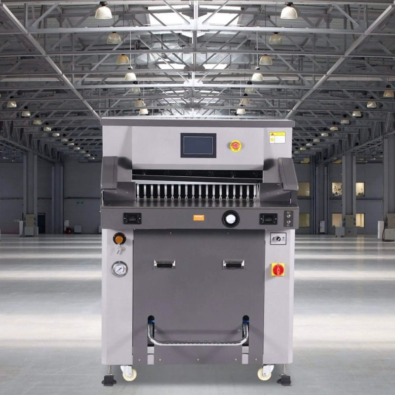 26-Inch Electric Heavy-Duty Hydraulic Paper Cutter Machine With Touchscreen (SAK92518) by SAKSBY WHOLESALE