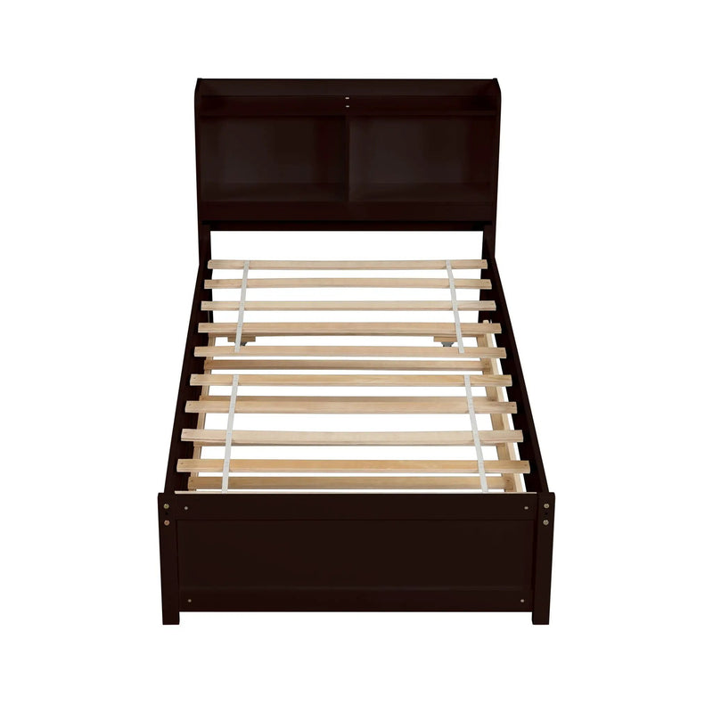Twin Bed With Trundle, Bookcase by HouseOfZazla