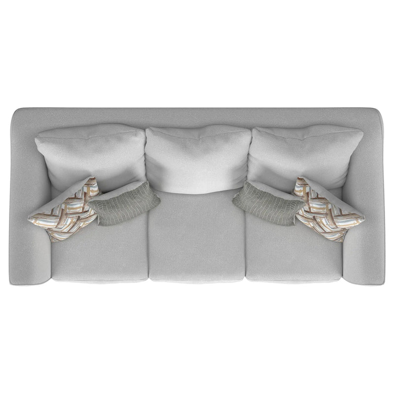 Salizar 2-piece Upholstered Flared Arm Sofa Set Sand by Unique Piece Furniture