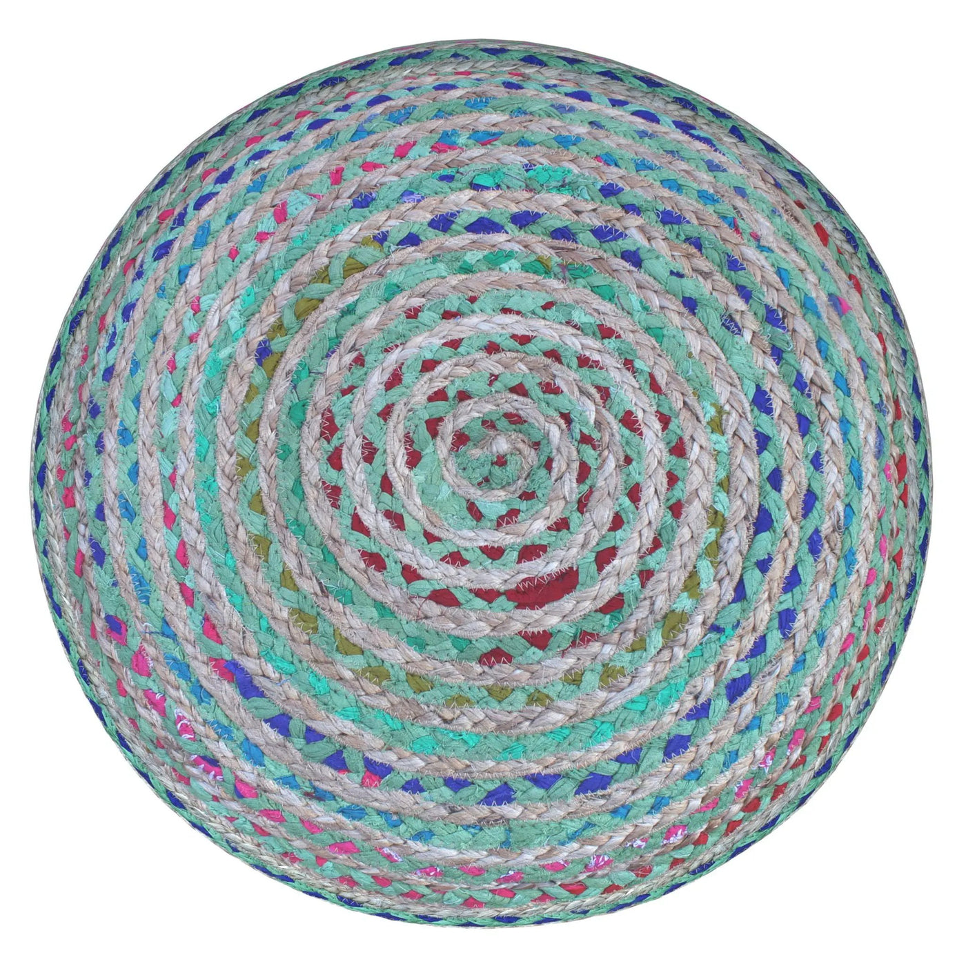 Margo - Handcrafted Round Pouf by Unique Piece Furniture