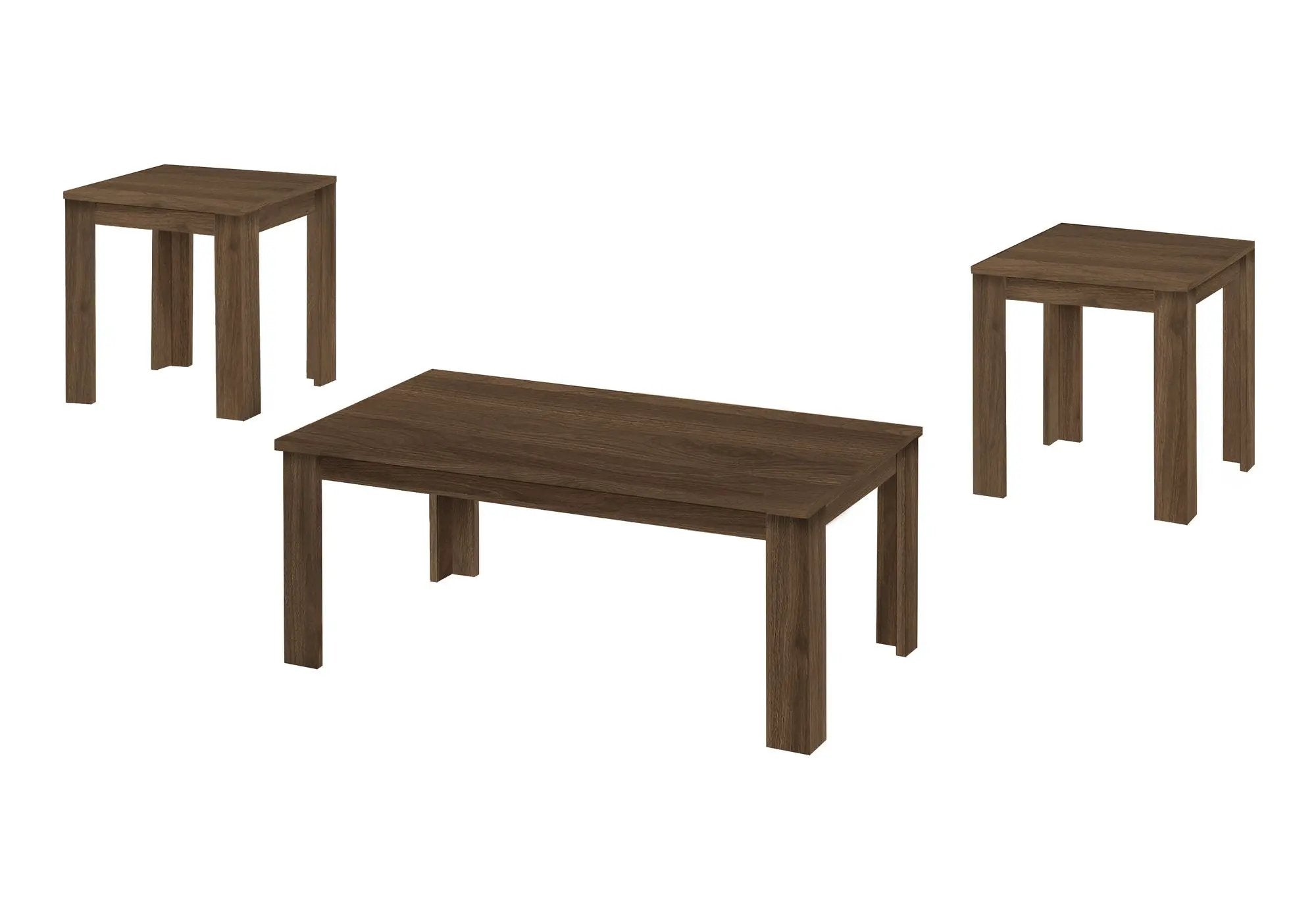 Table Set, Coffee, End, Side, Accent For Living Room Transitional (Set of 3) by Unique Piece Furniture