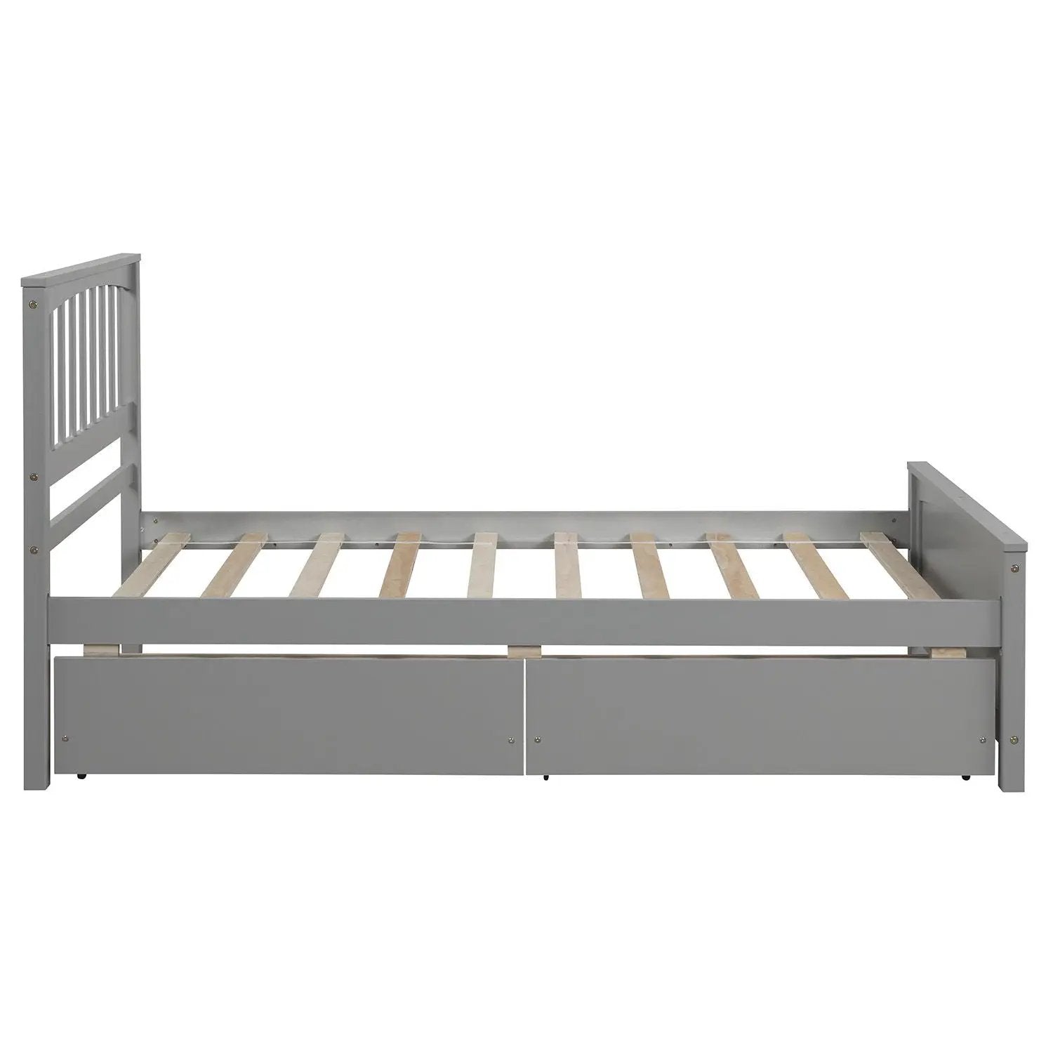 Platform Bed With Two Drawers by Unique Piece Furniture