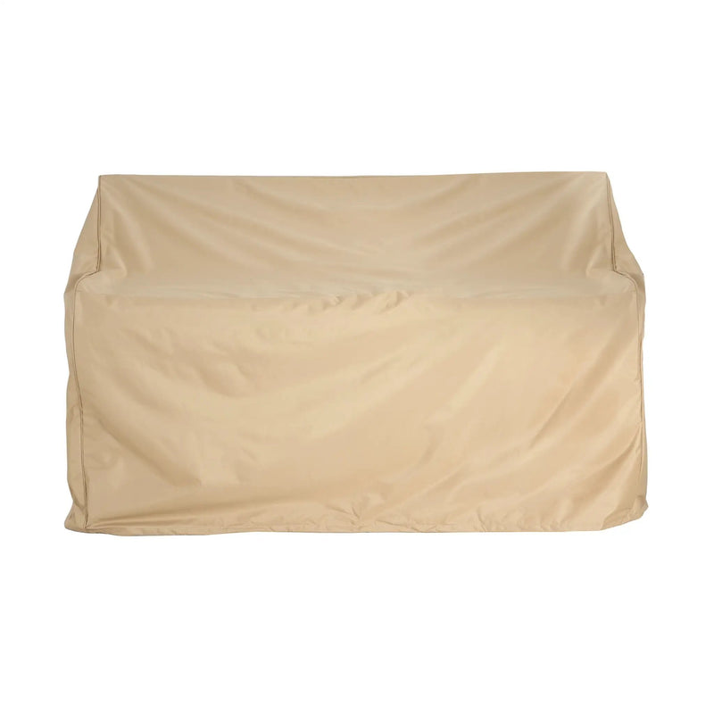 Shield Outdoor Loveseat Sofa Cover Beige by HouseOfZazla