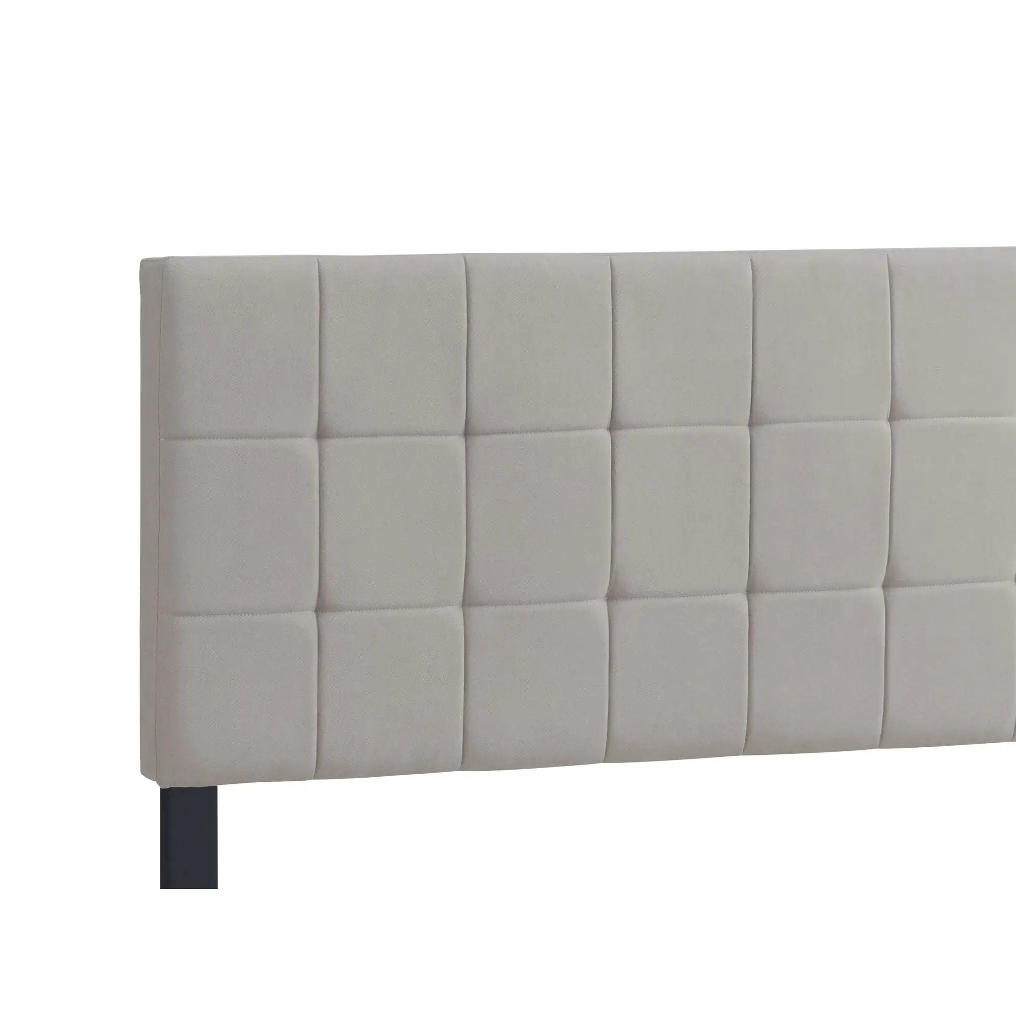 Destiny - Eastern King Panel Bed - Beige by HouseOfZazla