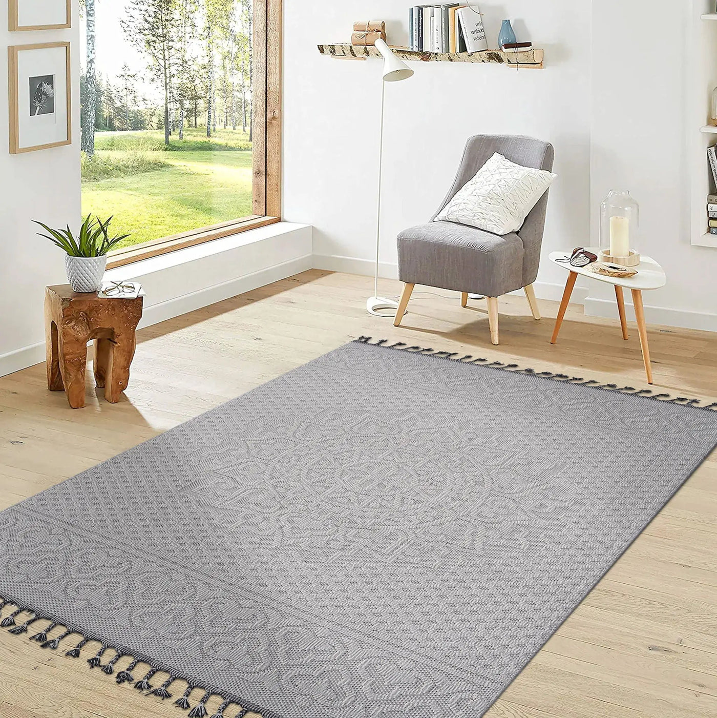 Guros - Medallion Indoor / Outdoor Rug by HouseOfZazla