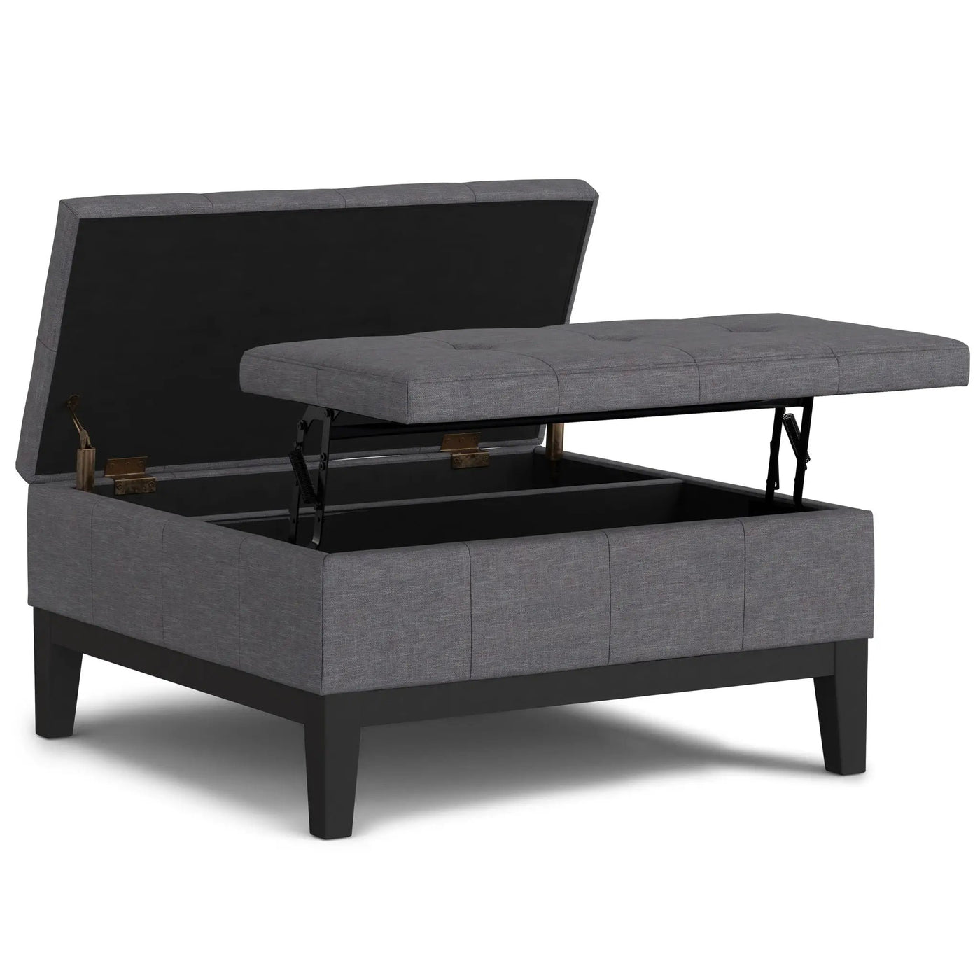 Dover - Multifunctional Lift Top Coffee Table Storage Ottoman by Unique Piece Furniture