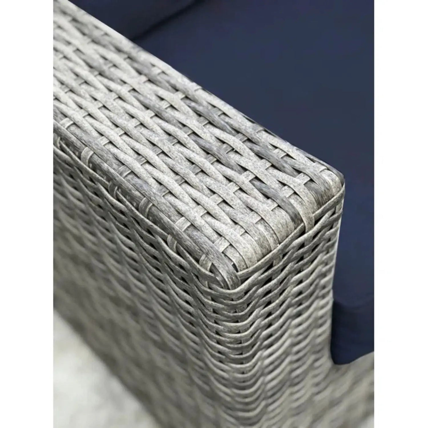 Wicker Seating Group Set With Table And Cushions by Unique Piece Furniture