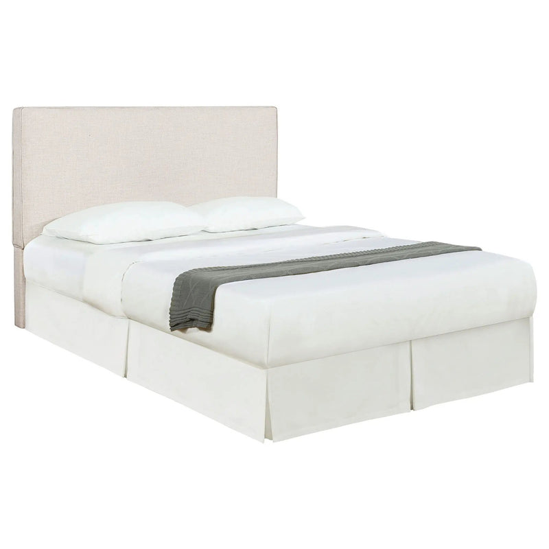 Kosmo Upholstered King Panel Headboard Sand by Unique Piece Furniture