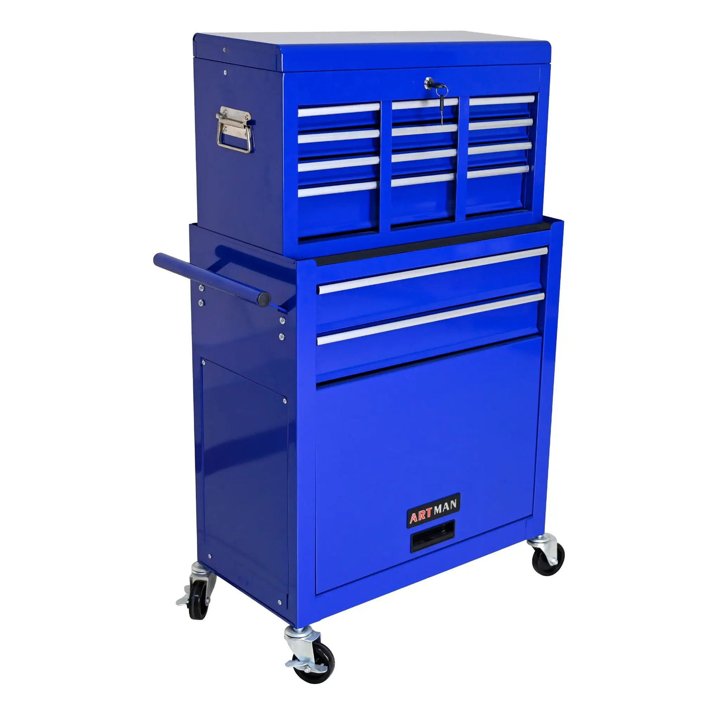 High Capacity Rolling Tool Chest With Wheels And Drawers, Storage Cabinet by HouseOfZazla