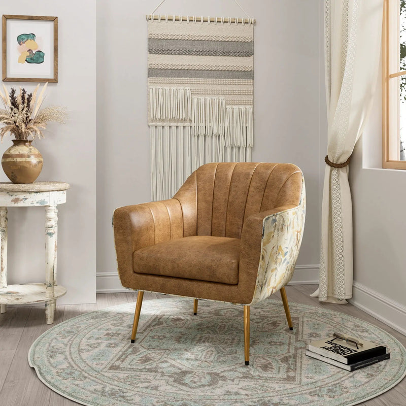 Rose - Accent Chair - Brown by Unique Piece Furniture