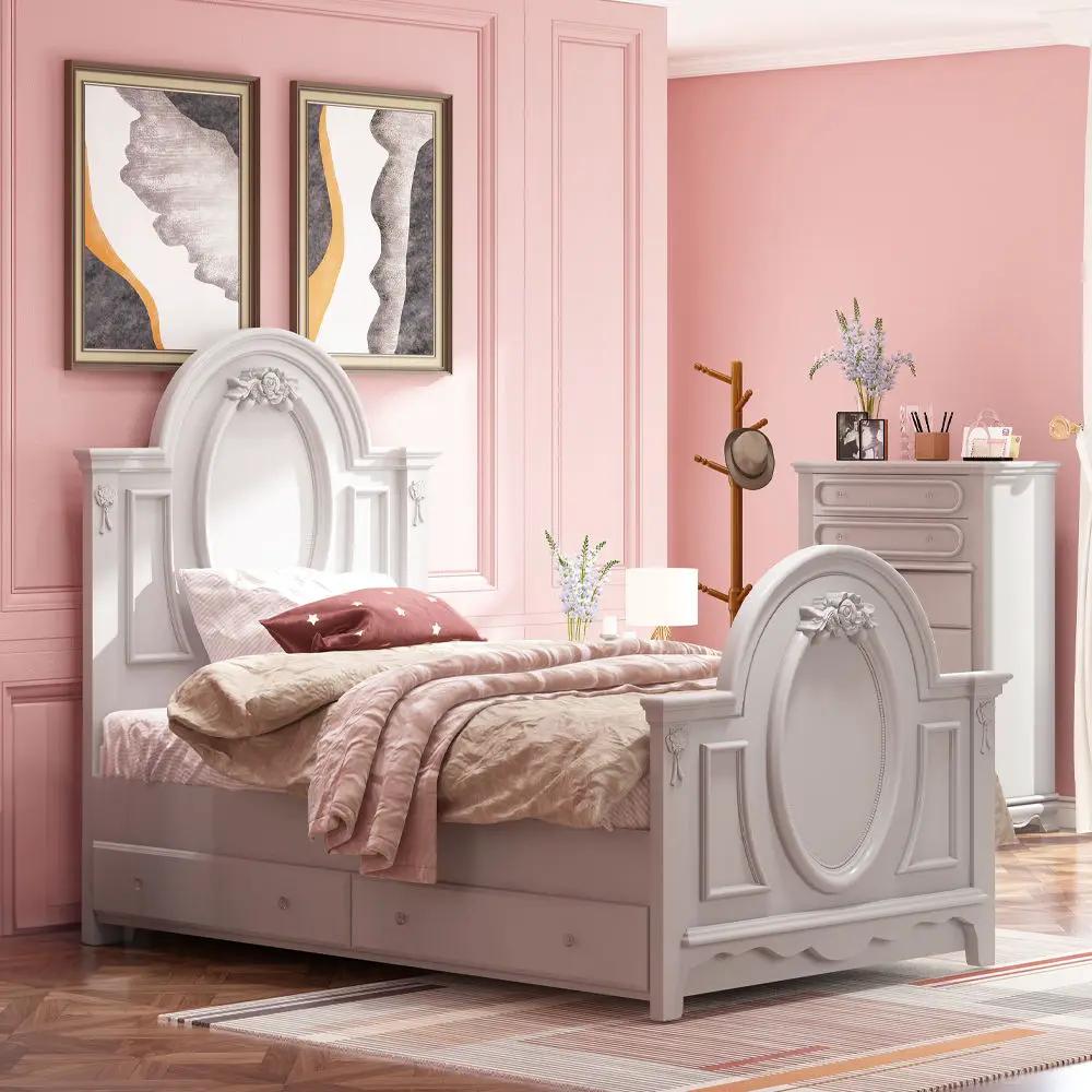 Flora - Panel Bed by Unique Piece Furniture