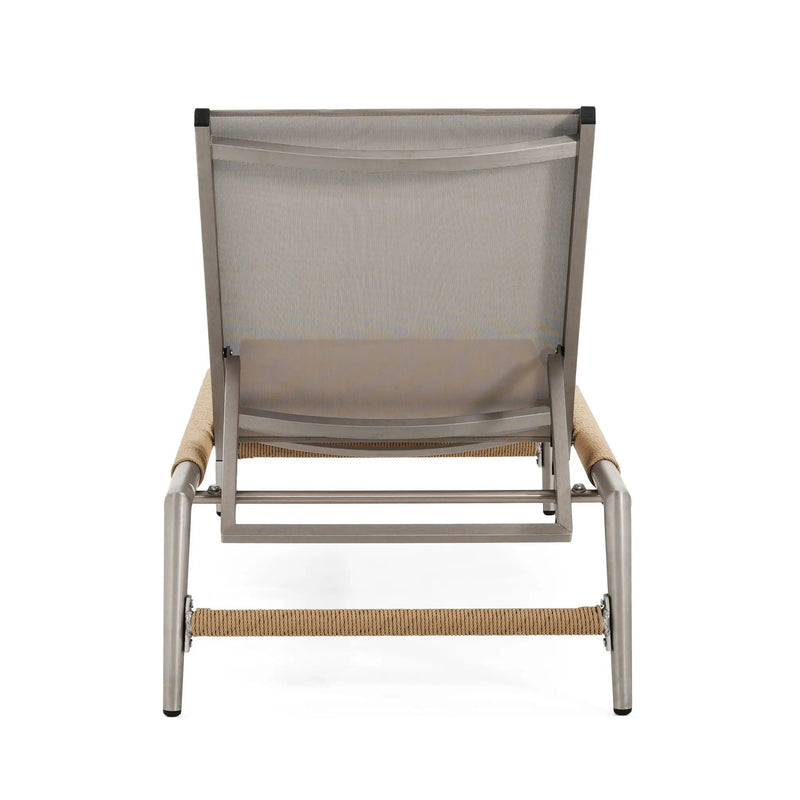 Hargrove Outdoor Patio Aluminum Chaise Lounge Set of 2 by HouseOfZazla