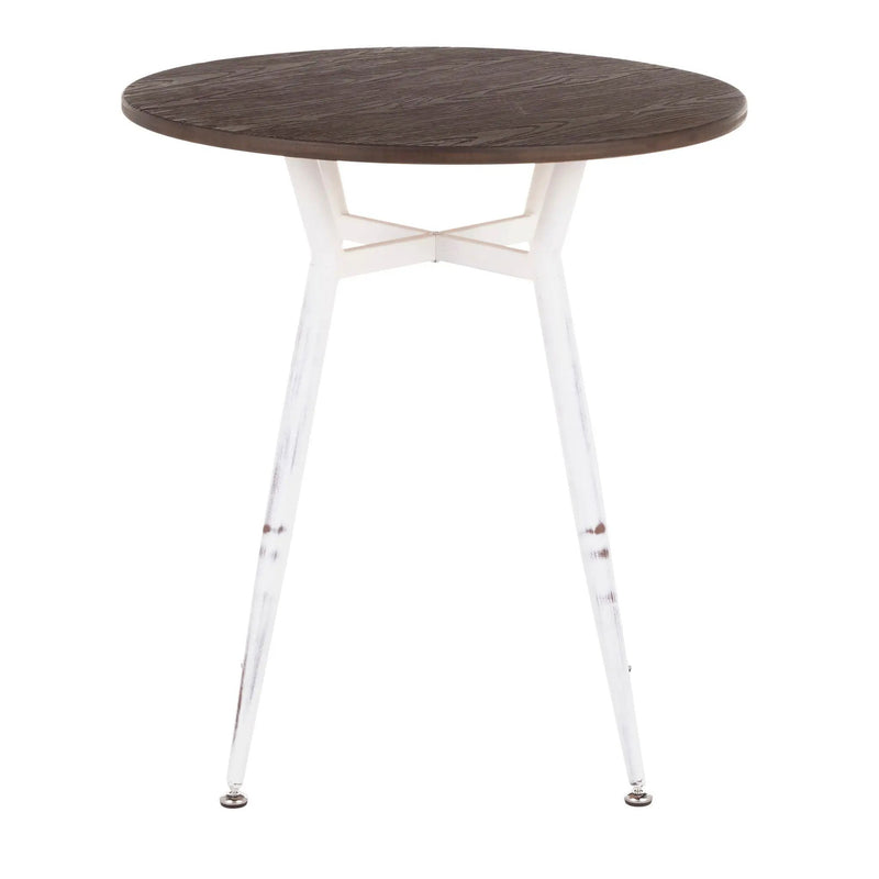 Clara - Industrial Round Dinette Table by Unique Piece Furniture
