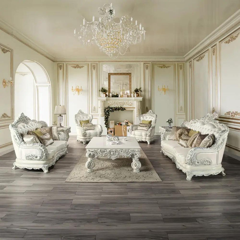 Adara - Coffee Table - Antique White by Unique Piece Furniture