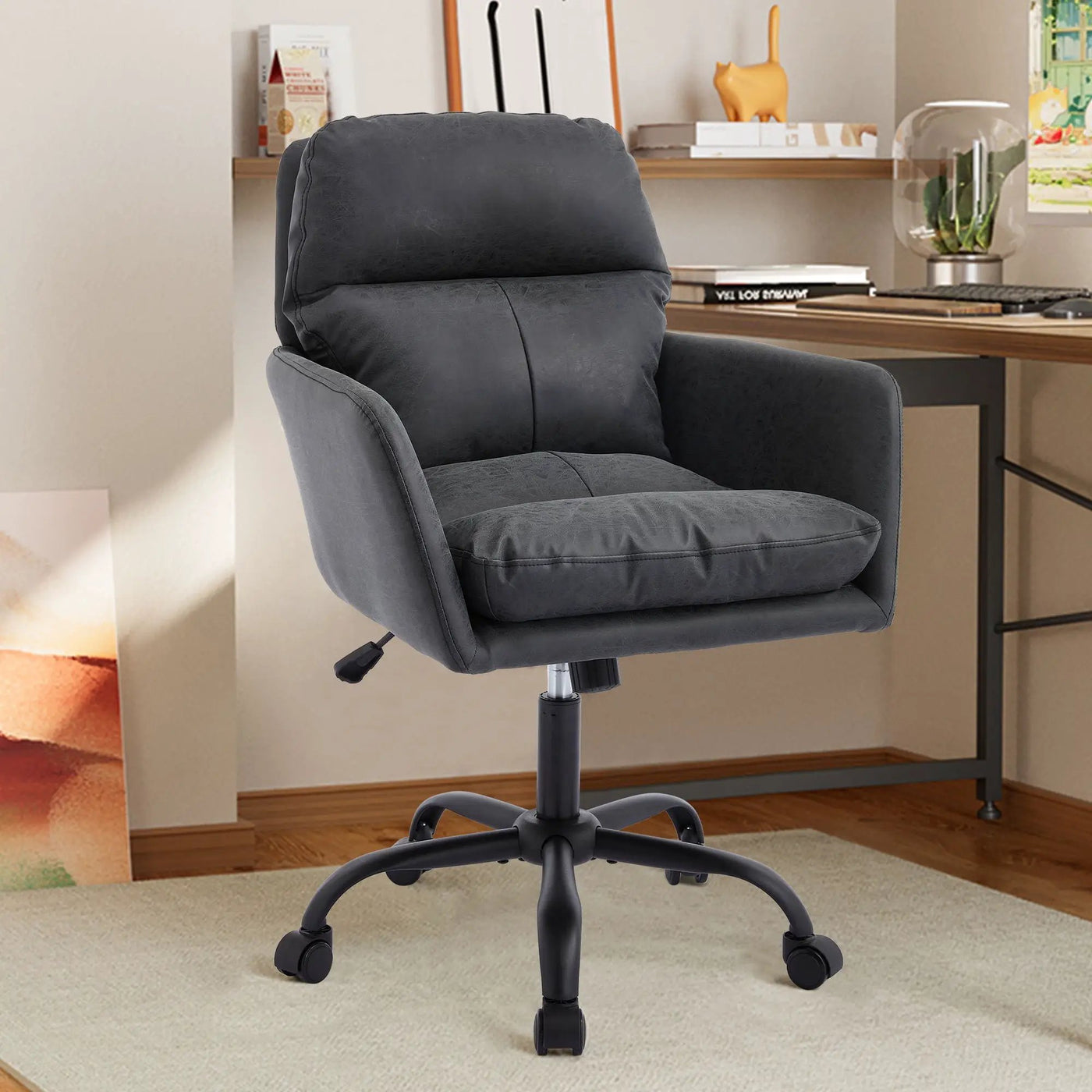 Office Chair With Adjustable Height, Ergonomic Design by Unique Piece Furniture