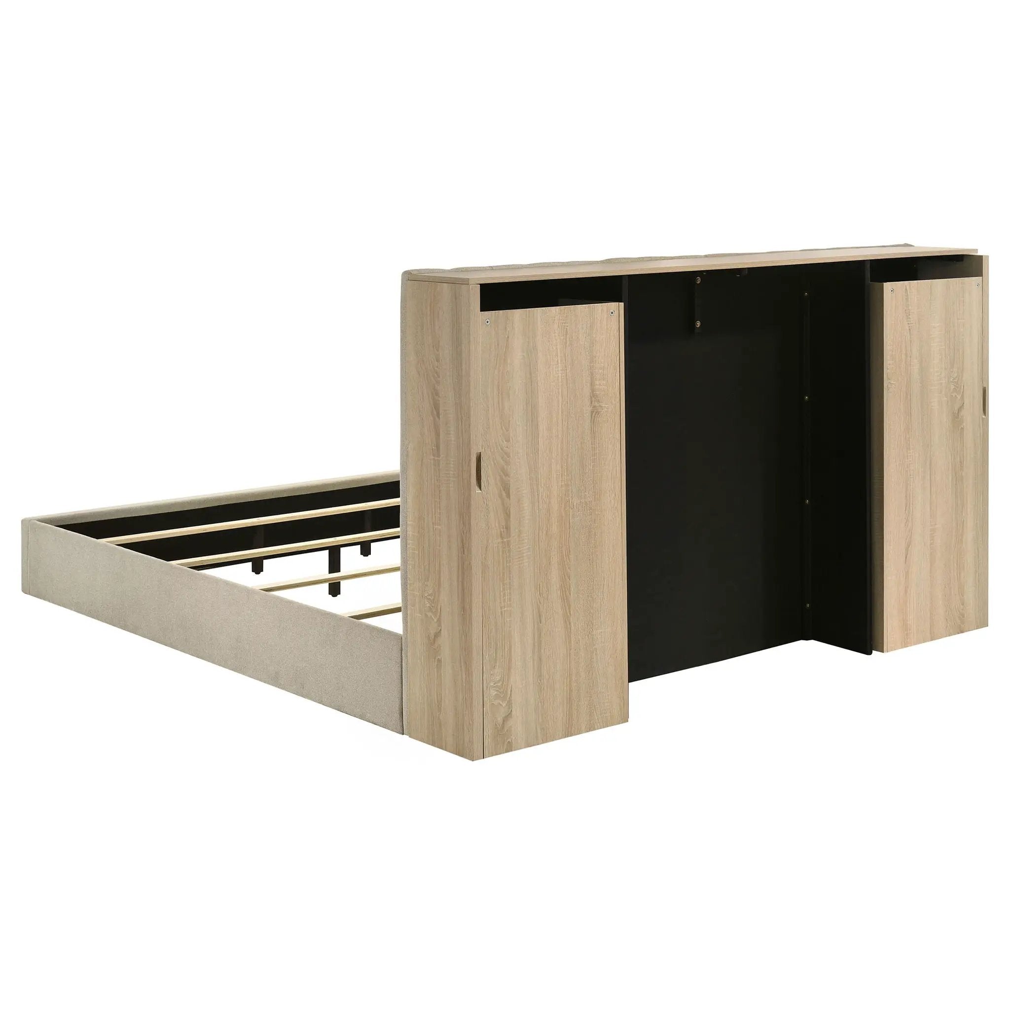 Arielle 5-piece Eastern King Bedroom Set Light Oak by Unique Piece Furniture