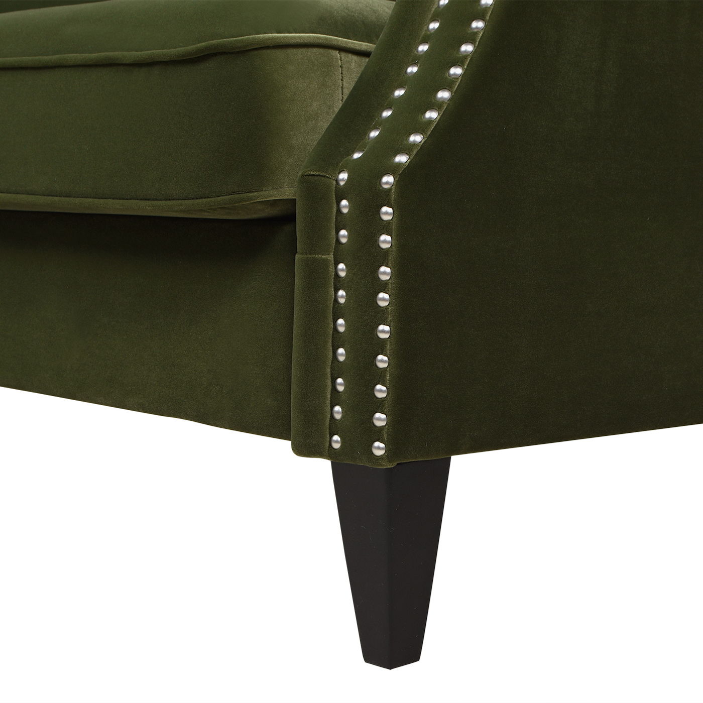 Elaine - Camel Back Small Space Sofa by HouseOfZazla