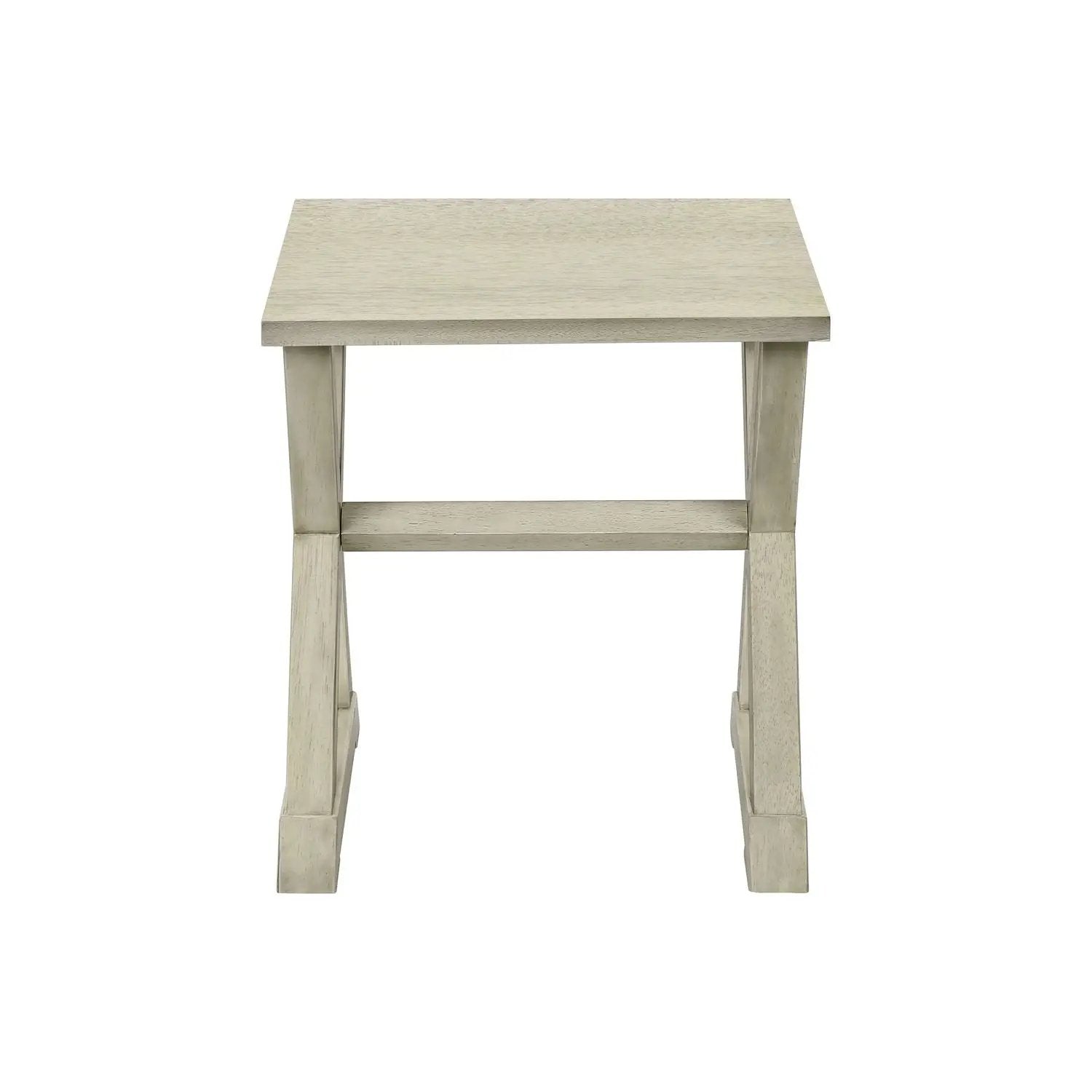 Compact Accent End Table, Square, Transitional by Unique Piece Furniture